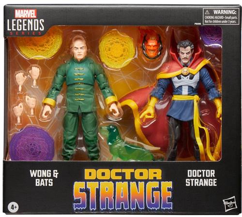 Doctor Strange Marvel Legends Action Figure 3-Pack Doctor Strange, Wong & Bats 15 cm