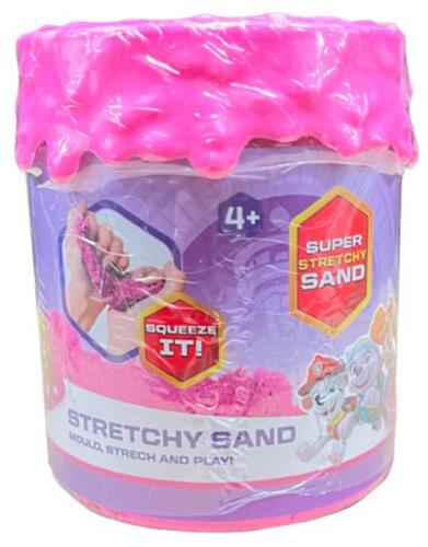 Paw Patrol Super Stretchy Speelzand - Knijp, Stretch en Speel - Inclusief Een Verborgen Verassing - 4+