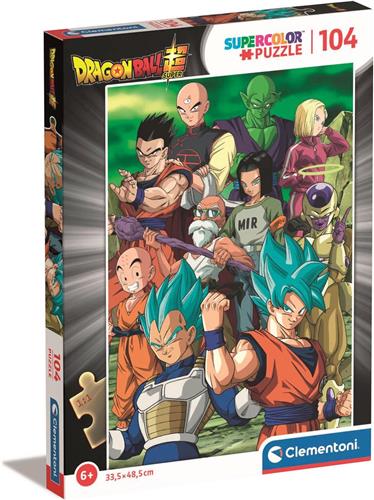 Clementoni - Puzzel - 104 Stukjes - Dragonball - Kinderpuzzel - Vanaf 6 jaar