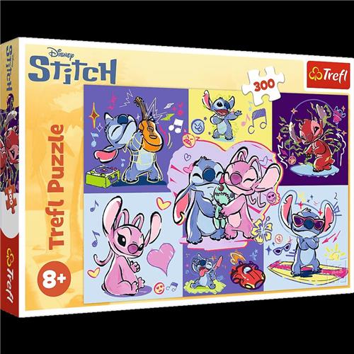 Puzzle Lilo & Stitch Zakrcony Stitch 300 - Puzzel Lilo & Stitch Zakrcony Stitch 300