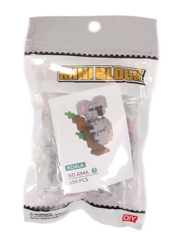 PIA Soft Toys - Bouwset blokken - koala - 2 cm x 10 cm x 17 cm