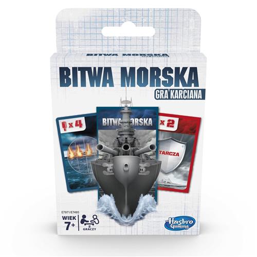 Hasbro Zeeslag Kaartspel: Strategische Marinegevechten voor 2 spelers