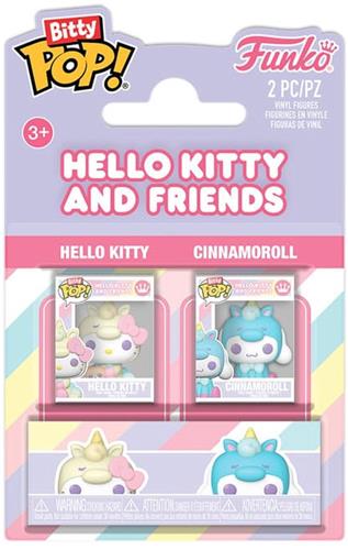 Hello Kitty Bitty POP! Vinyl Figure 2-Pack HK & Cinnamonroll 2,5 cm