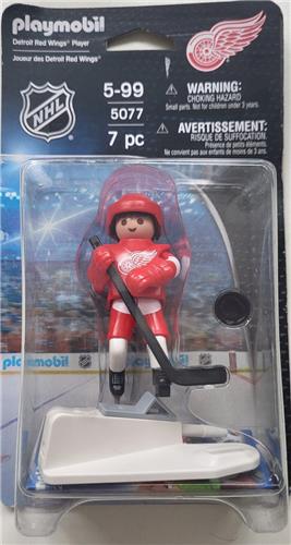 Playmobil 5077 NHL ijshockey speler Detroit Red Wings