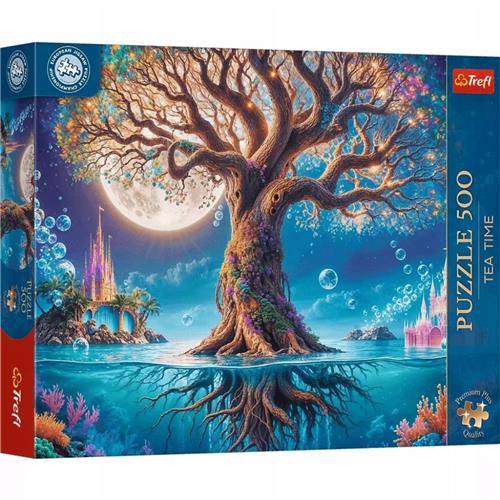Puzzel 500 Stukken: "Magische Boom" - Premium Kwaliteit