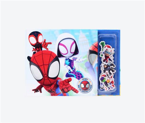 Disney Spidey Magnetisch Activiteitenboek  Disney Magnetisch Activiteitenboek Spidey  Herbruikbaar Magnetisch Boek met Figuren