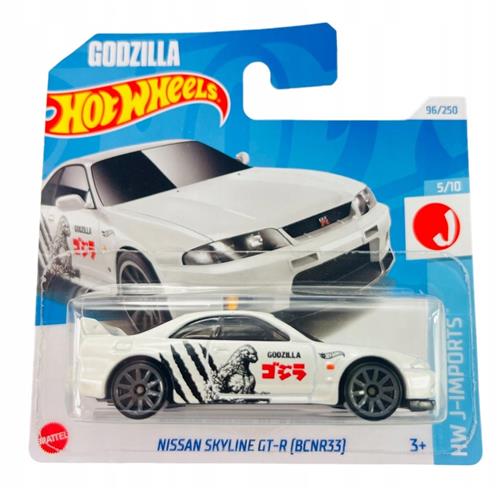 Hot Wheels 2024 Nissan Skyline GT-R BCNR33 Schaal 1:64