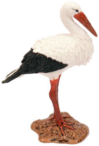 PIA Soft Toys - Kraanvogel Speelfiguur - 9,5 cm