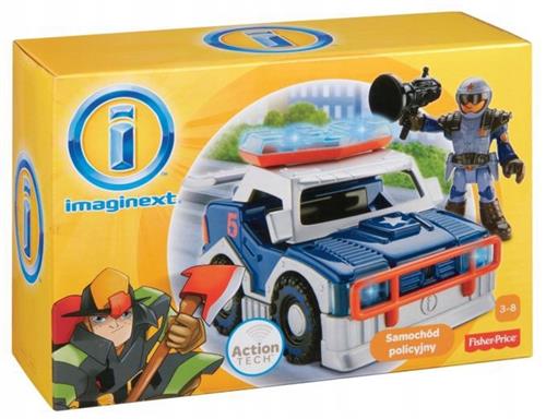 Fisher-Price Imaginext Stadsvoertuigen - Politie of Wegenwacht
