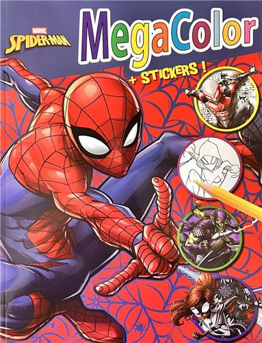 Megacolor + stickers Spider-Man