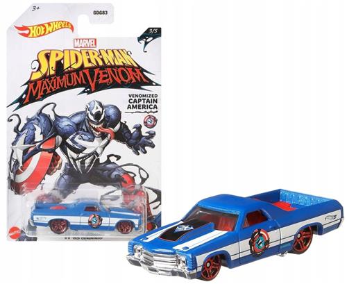 Hot Wheels Marvel '71 El Camino - Captain America Venom
