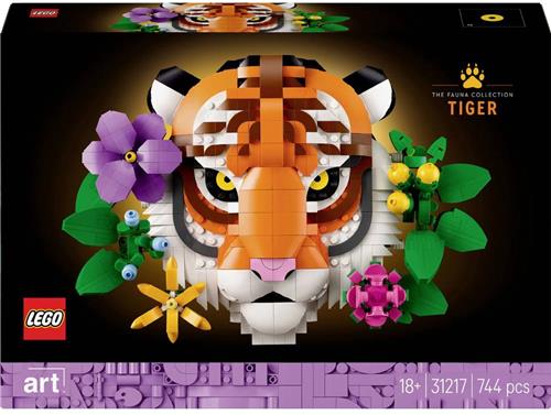 31217 LEGOÂ® ART Fauna Collection - Tiger