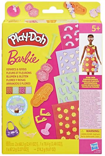 Hasbro Play Doh Barbie designer patronen pack speelgoed set.