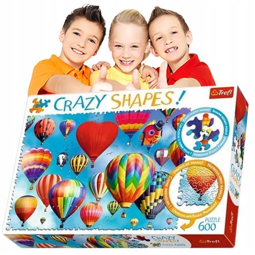 Trefl Puzzel Kleurrijke Ballonnen 600 Stukjes voor Kinderen 10+