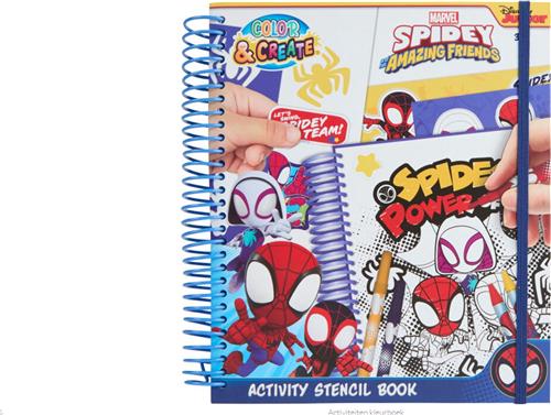 Spidey: Activiteiten kleurboek, Spiderman kleurboek, Spidey kleurboek, Kleurboek, Activiteiten boek