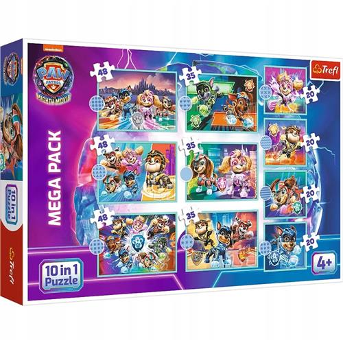 Paw Patrol 10-in-1 Puzzel Set voor Kinderen vanaf 4 Jaar