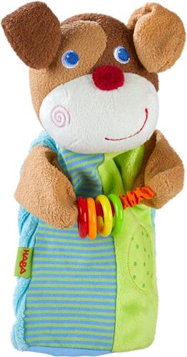 Handpop - Hond - Met klepperringen*