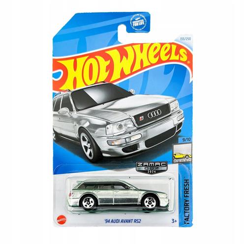 Hot Wheels 94 Audi Avant RS2 Zamac - Schaal 1:64