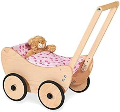 Thuys  Poppenwagen Hout  Poppenwagen 2 Jaar  Houten Poppenwagen  Poppenwagen  1 Jaar