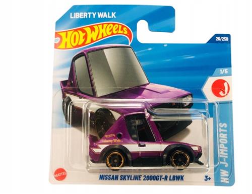 Hot Wheels 2025 Nissan Skyline 2000GT-R LBWK Schaal 1:64