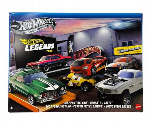 Hot Wheels Legends Tour Collectie Set 6 Auto's 1:64 Nieuw