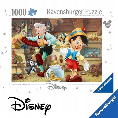 Ravensburger Disney Klassiekers Pinokkio 1000 Stukjes Puzzel