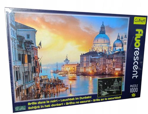 Fluorescerende puzzel VenetiÃ«, ItaliÃ« 1000 stukjes