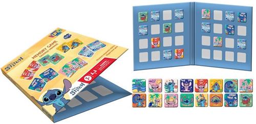 Disney Lilo & Stitch opvouwbaar magnetisch bordspel  Memory  17,5 Ã— 17,5 Ã— 20 cm