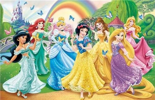 Clementoni 104-delige Puzzel: Prinsessen in de Tuin