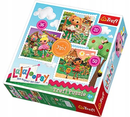 Trefl 3-in-1 Puzzels Lalaloopsy (20/36/50 Stukjes)