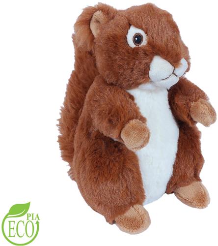 PIA Soft Toys - Eco - Pluche Eekhoorn - 17 cm