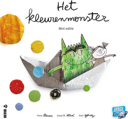 Het Kleurenmonster - Bordspel - Mini editie - 3+
