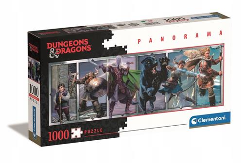 Clementoni Puzzel 1000 Stukken Panorama - Dungeons & Dragons