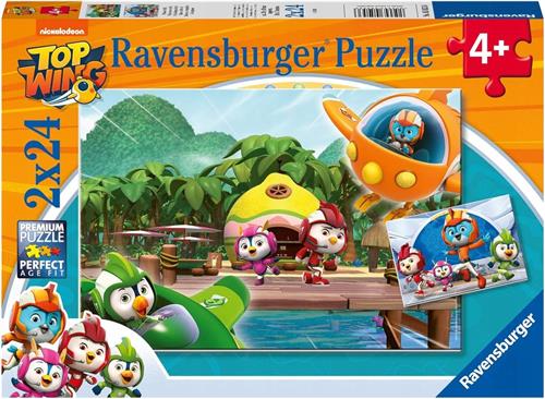 Ravensburger Top Wings Vliegende Vriendjes Puzzel 2x24 Stukjes