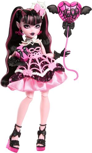 Mattel Monster High pop Draculaura griezelig zoete verjaardag 1600 jaar.