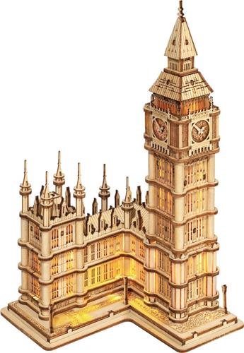 Big Ben Bouwpakket Robotime DIY Miniatuur Knutselen