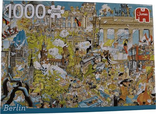 Jumbo Premium Quality Puzzel  Berlin  1000 Stukjes  Skyline / Stadsgezicht  Duitsland