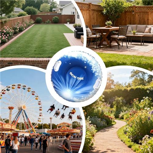 Goodivery Â® Aufblasbare Schneerutsche FÃ¼r Erwachsene | Voor plezier met Griffen - Winterspeelgoed Voor activiteiten Rettungseinsatz Rodelen voor buitenactiviteiten, 30 x 19 x 4 cm; 0,85 kg, blauw