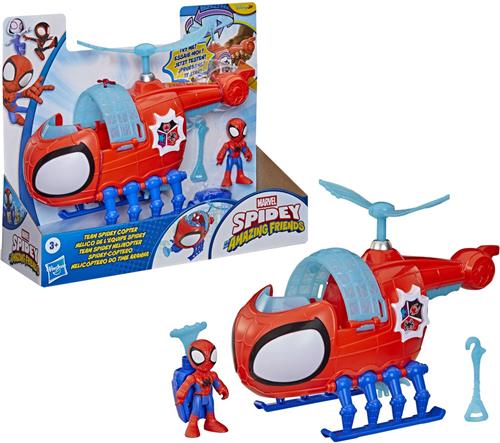 Spidey and His Amazing Friends Team Spidey Helikopter Speelset