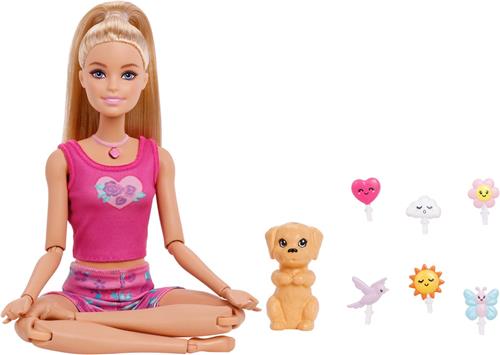 BARBIE STYLE WELLNESS MEDITATION DOLL.