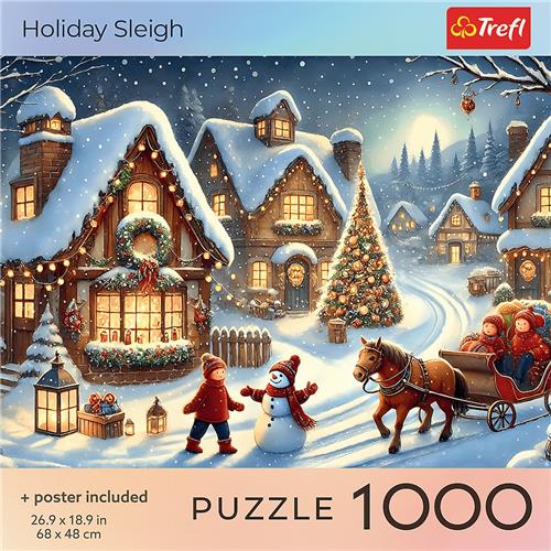 Trefl 99282, 1000 stuk(s), Kerstmis
