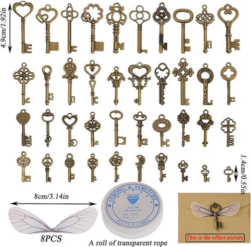 Harry Potter Vliegende Sleutels - Vintage decoratie voor feesten - 81 stuks