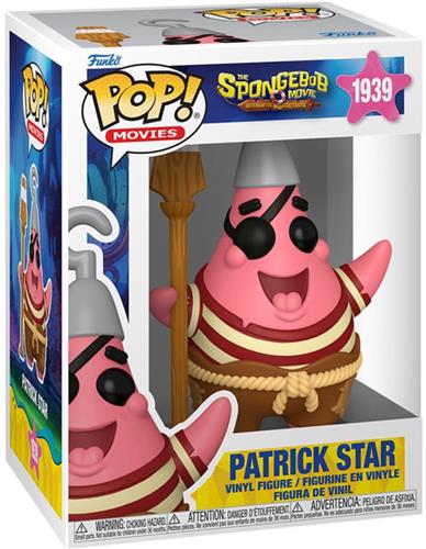 SpongeBob SquarePants POP! Vinyl Figure Patrick Star (Pirate) 9 cm