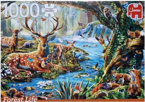 Jumbo Puzzel Forest Life 1000 stukjes