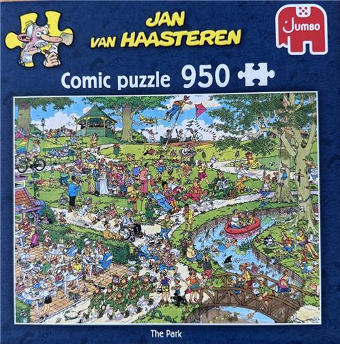 Jan van Haasteren comic puzzle 950 stukjes - Jumbo puzzel - The park het park