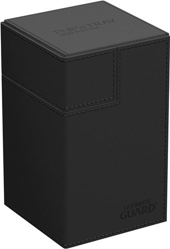 Ultimate Guard Ultimate Guard Flip'n'Tray 100+ Xenoskin - Black Card Boxes