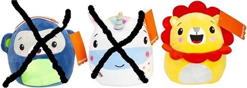 Fisher Price mascotte knuffel leeuw 20cm 1+