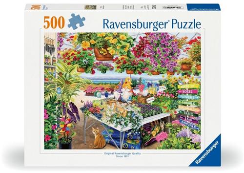 Puzzle 2D: Rajski OgrÃ³d 500el - 2D-puzzel: Paradijselijke tuin 500 stukjes