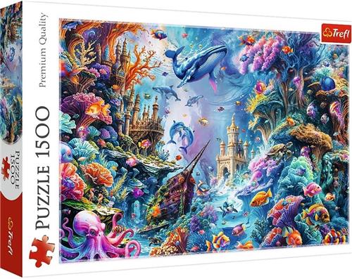 Puzzle Podwodny wiat 1500 - Puzzel Onderwaterwereld 1500