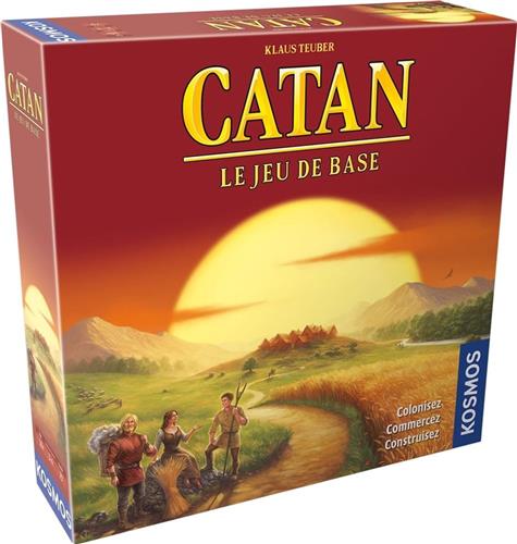 Catan Basisspel - Franstalig - Strategisch Bordspel - voor 3 tot 4 Spelers vanaf 10 Jaar